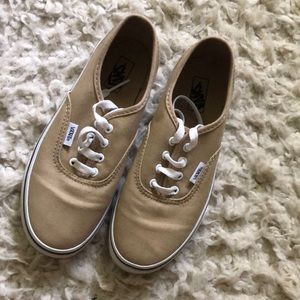 EUC beige Van Sneakers